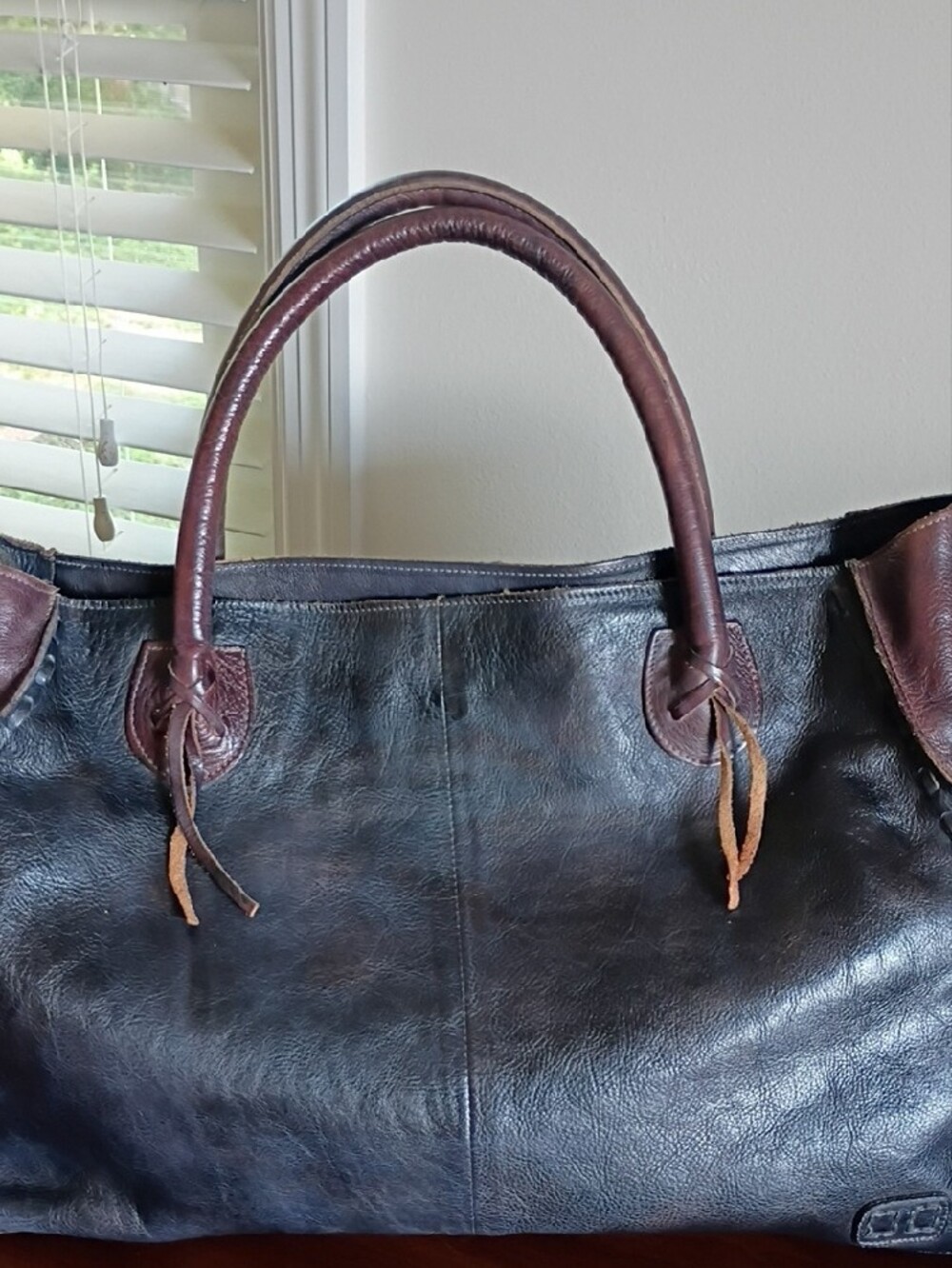 Bed Stu Rockaway Leather Satchel - Picture 4 of 12